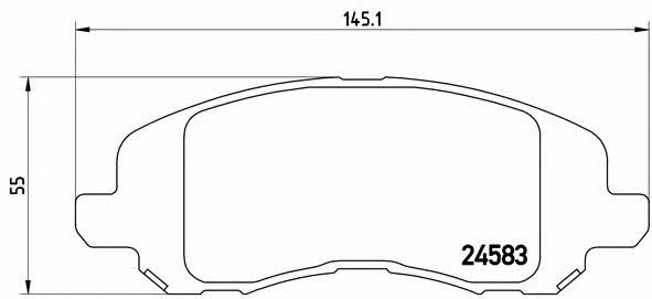 Купити Brembo P 18 001 за низькою ціною в Україні!