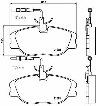 Купить Brembo P 23 061 по низкой цене в Украине!