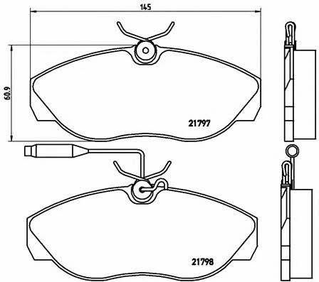 Купить Brembo P 23 068 по низкой цене в Украине!