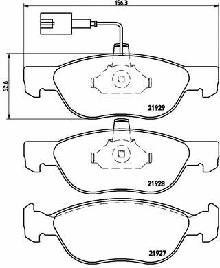 Купить Brembo P 23 070 по низкой цене в Украине!