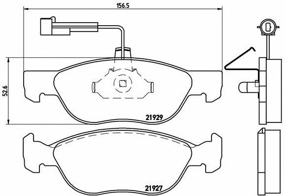 Купить Brembo P 23 071 по низкой цене в Украине!