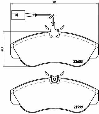 Купить Brembo P 23 084 по низкой цене в Украине!