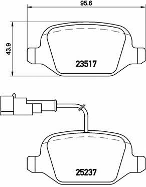 Купить Brembo P 23 131 по низкой цене в Украине!