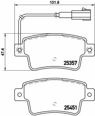 Купить Brembo P 23 142 по низкой цене в Украине!