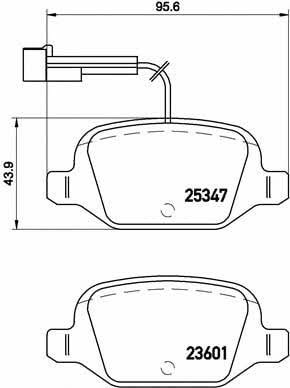 Купить Brembo P 23 146 по низкой цене в Украине!