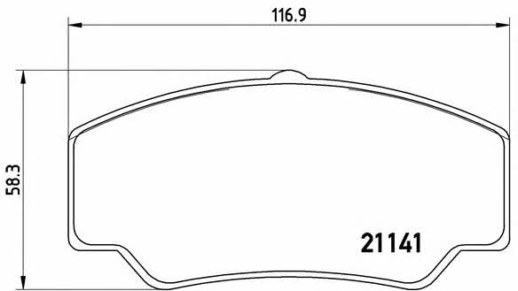 Купить Brembo P 24 023 по низкой цене в Украине!