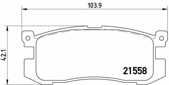 Купить Brembo P 24 025 по низкой цене в Украине!
