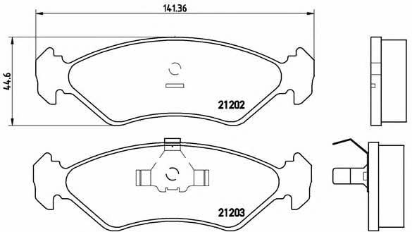 Купить Brembo P 24 028 по низкой цене в Украине!