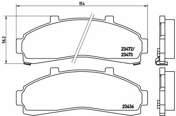 Купить Brembo P 24 041 по низкой цене в Украине!