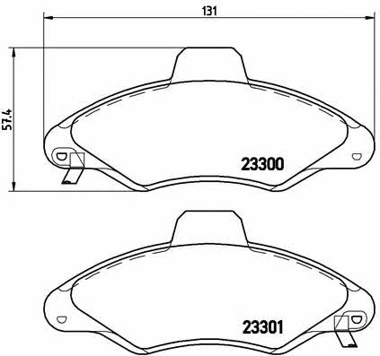 Купить Brembo P 24 045 по низкой цене в Украине!