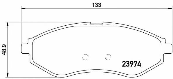 Купить Brembo P 24 048 по низкой цене в Украине!
