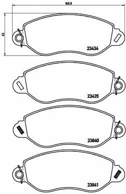 Купить Brembo P 24 053 по низкой цене в Украине!