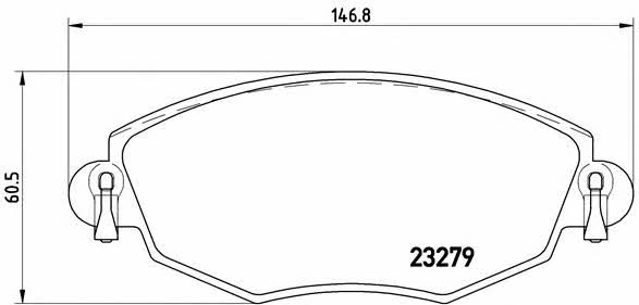 Купить Brembo P 24 060 по низкой цене в Украине!