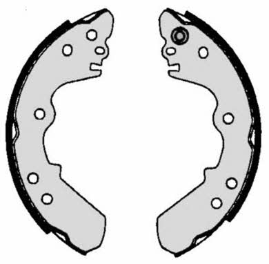 Колодки тормозные барабанные, комплект Brembo S 59 512