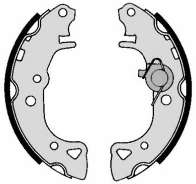 Колодки тормозные барабанные, комплект Brembo S 61 516