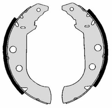 Колодки тормозные барабанные, комплект Brembo S 61 517