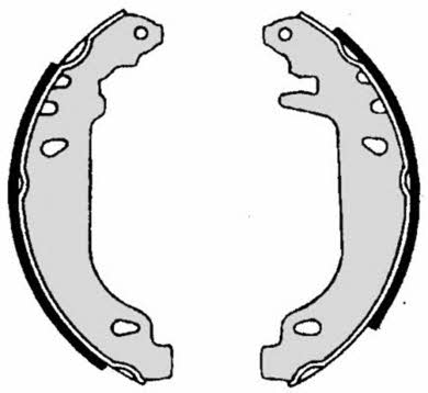 Колодки тормозные барабанные, комплект Brembo S 61 519