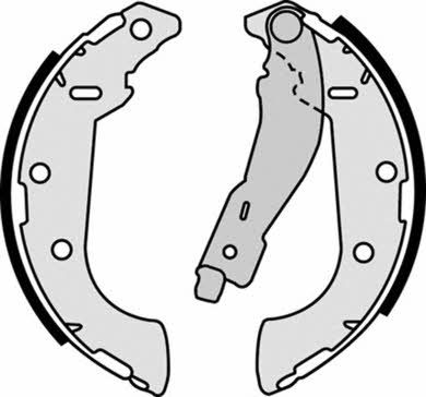 Колодки тормозные барабанные, комплект Brembo S 61 521