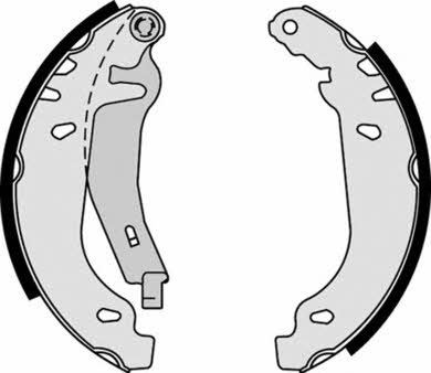 Колодки гальмівні барабанні, комплект Brembo S 61 539