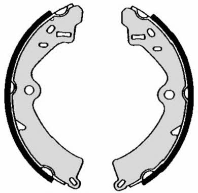Колодки тормозные барабанные, комплект Brembo S 79 508