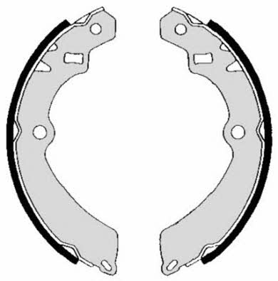 Колодки тормозные барабанные, комплект Brembo S 79 509