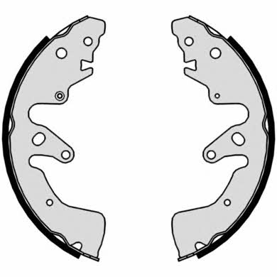Колодки тормозные барабанные, комплект Brembo S 79 524