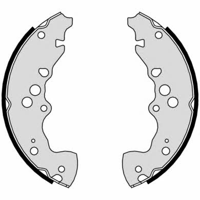 Колодки гальмівні барабанні, комплект Brembo S 79 525