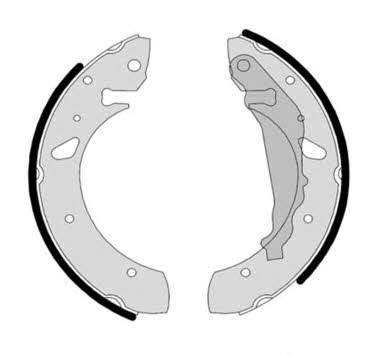 Колодки тормозные барабанные, комплект Brembo S 83 507
