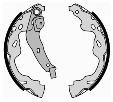 Колодки тормозные барабанные, комплект Brembo S 83 509