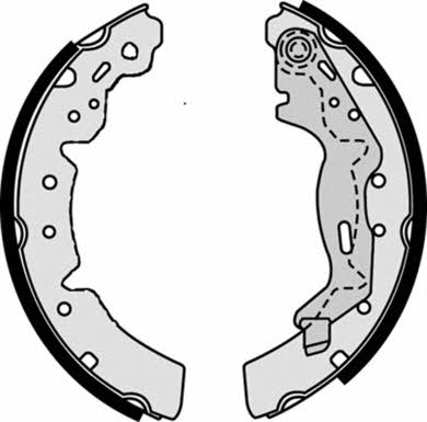 Колодки тормозные барабанные, комплект Brembo S 83 510