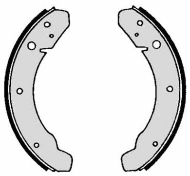 Колодки тормозные барабанные, комплект Brembo S 85 501
