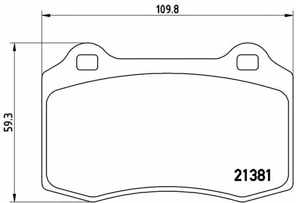 Купить Brembo P 24 073 по низкой цене в Украине!