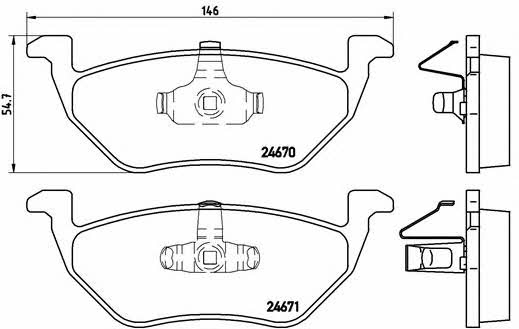 Купить Brembo P 24 085 по низкой цене в Украине!