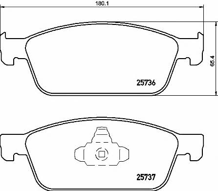 Купить Brembo P24157 – отличная цена на EXIST.UA!