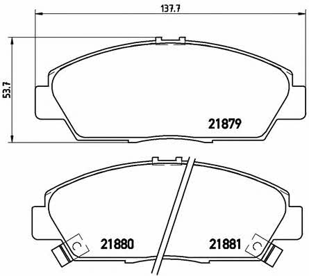 Купить Brembo P 28 021 по низкой цене в Украине!