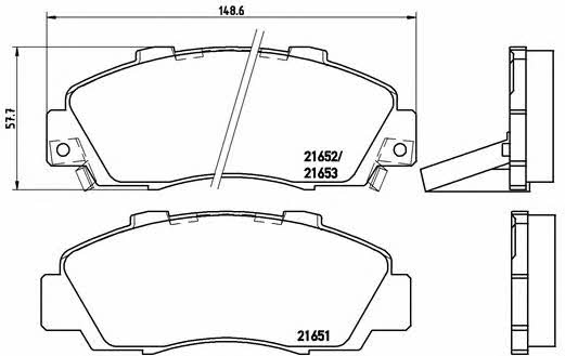 Купить Brembo P 28 026 по низкой цене в Украине!