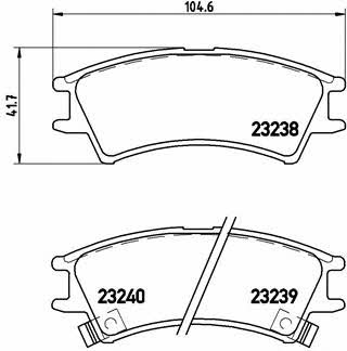 Купить Brembo P 30 011 по низкой цене в Украине!