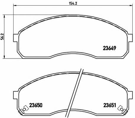 Купить Brembo P 30 012 по низкой цене в Украине!