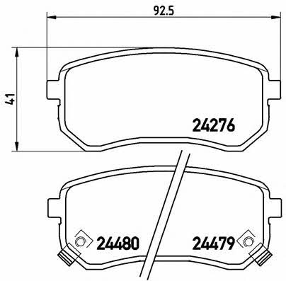 Купить Brembo P 30 033 по низкой цене в Украине!