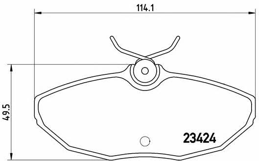 Купить Brembo P 36 013 по низкой цене в Украине!