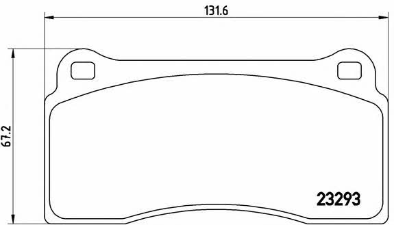Купить Brembo P 36 018 по низкой цене в Украине!
