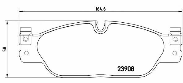 Купить Brembo P 36 021 по низкой цене в Украине!