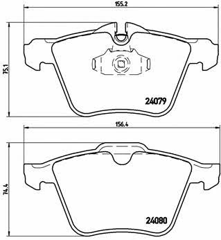 Купить Brembo P 36 027 по низкой цене в Украине!