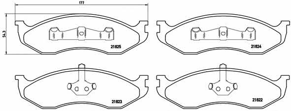 Купить Brembo P 37 004 по низкой цене в Украине!