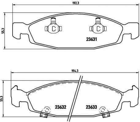 Купить Brembo P 37 005 по низкой цене в Украине!