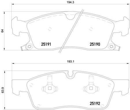 Купить Brembo P 37 017 по низкой цене в Украине!