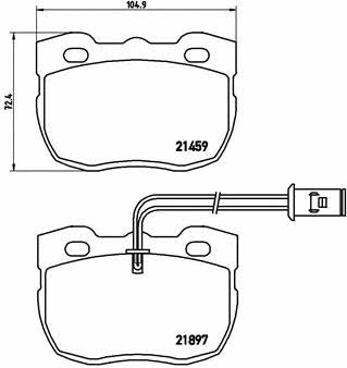 Купить Brembo P 44 004 по низкой цене в Украине!