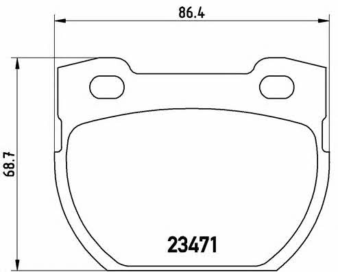 Купить Brembo P 44 007 по низкой цене в Украине!