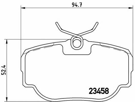 Купить Brembo P 44 009 по низкой цене в Украине!