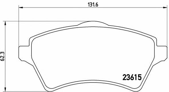 Купить Brembo P 44 011 по низкой цене в Украине!